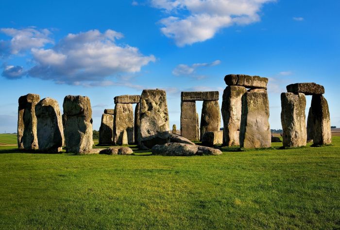 Картинка камни Стоунхендж, достопримечательность Англии