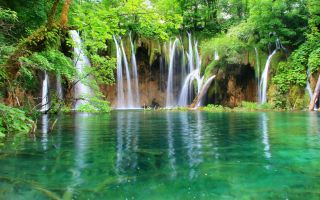 красивые водопады на плитвицких озерах