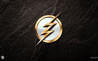 знак, логотип, молния героя Флеш (The Flash)