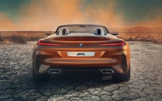 автомобиль BMW Z4. концепт, вид сзади