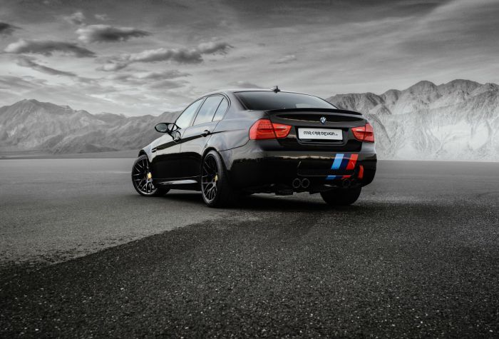 Картинка MR Car Design BMW M3 - вид сзади