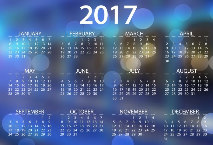 Картинка календарь на 2017 год