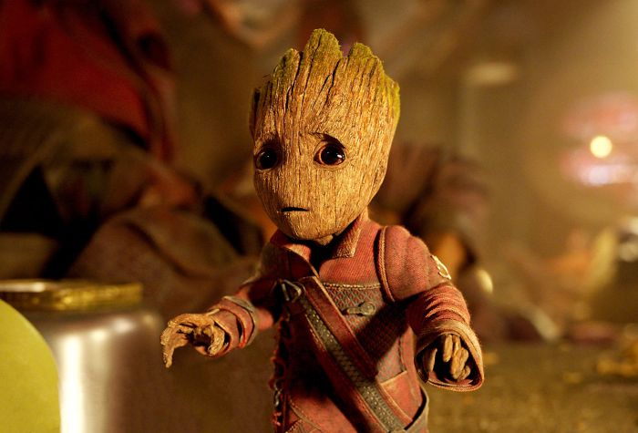 Картинка маленький малыш Грут (Groot) из фильма Стражи Галактики 2