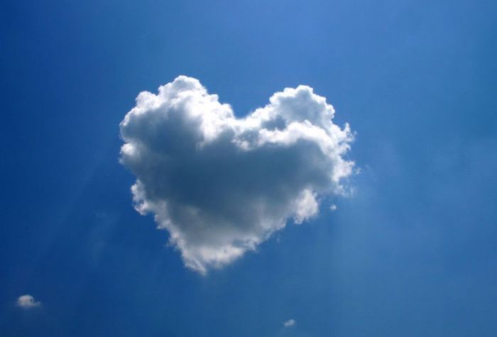 Картинка облако- сердечко